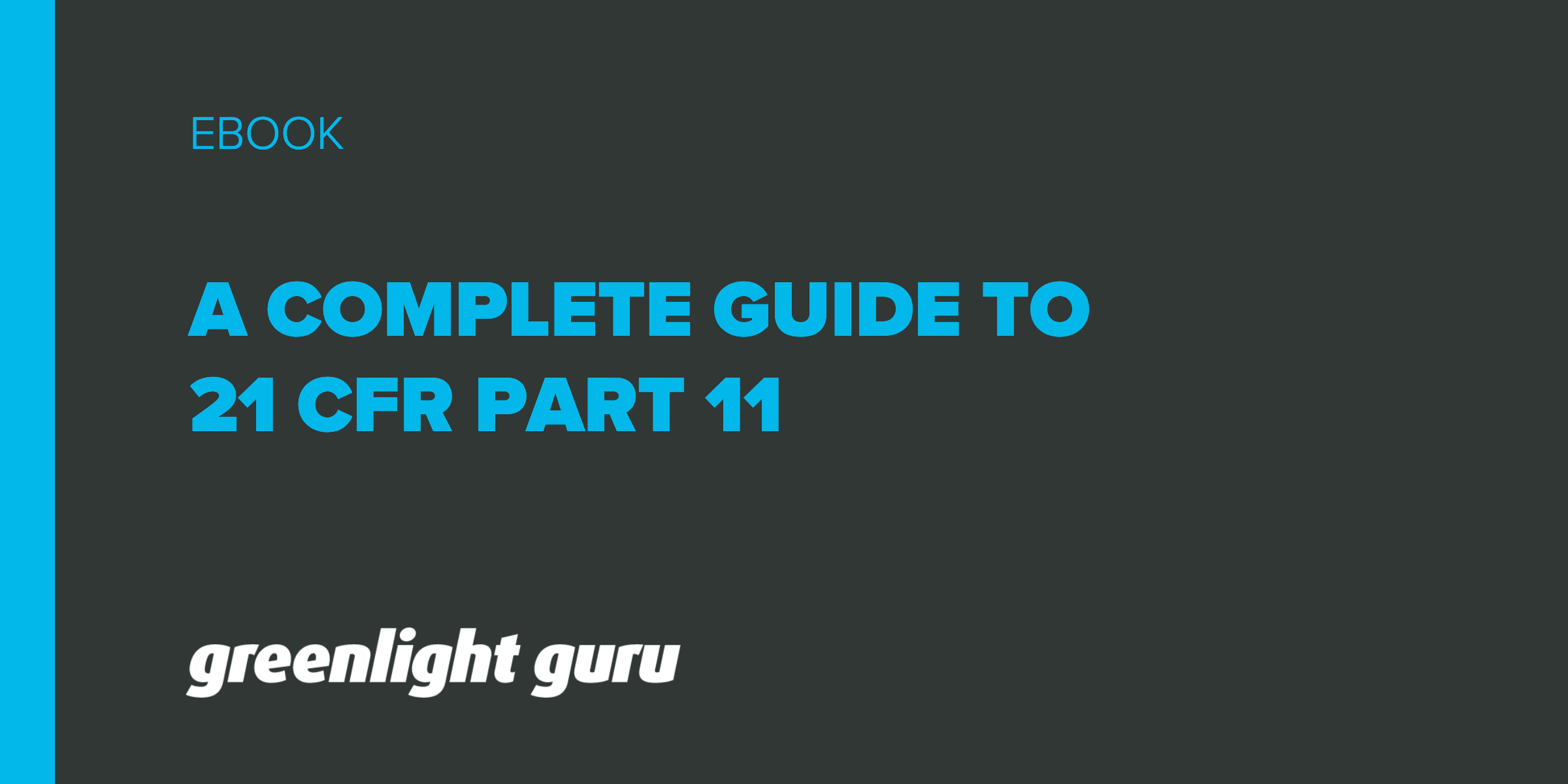 21 Cfr Part 11 A Complete Guide