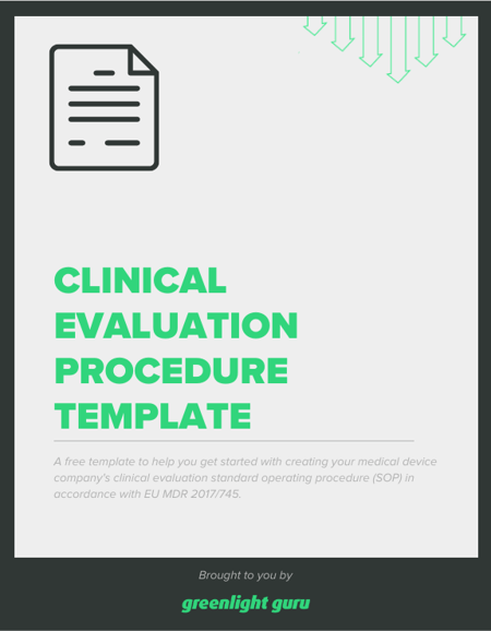 Clinical Evaluation Procedure Template - Free Download