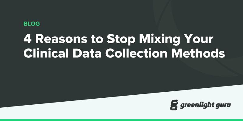 4 Reasons to Stop Mixing Your Clinical Data Collection Methods (new)