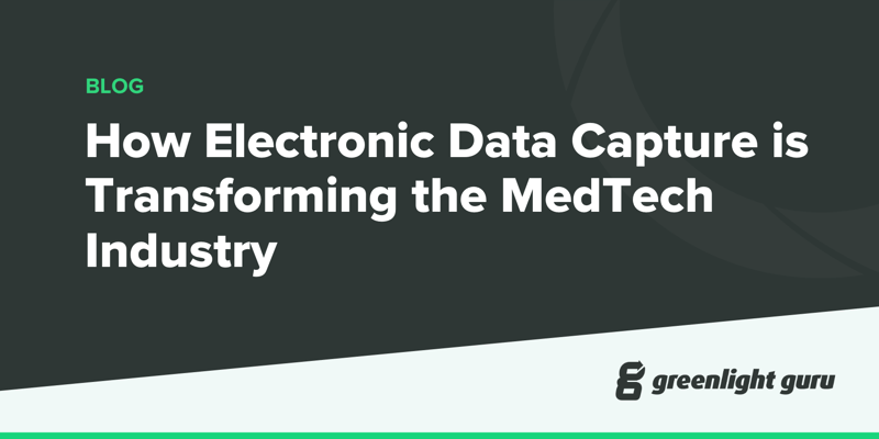 How Electronic Data Capture is Transforming the MedTech Industry (new)