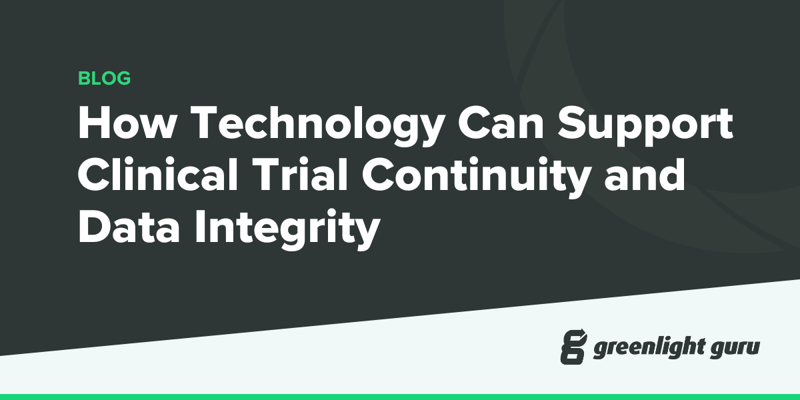 How Technology Can Support Clinical Trial Continuity & Data Integrity (new)