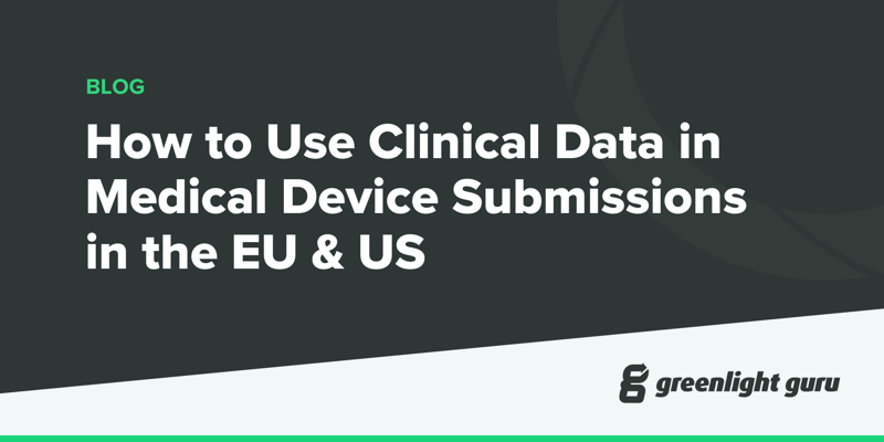 How to Use Clinical Data in Medical Device Submissions in the EU & US (new)