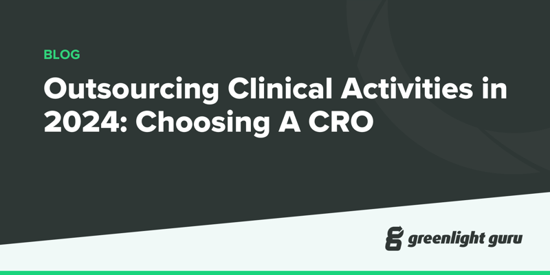 Outsourcing Clinical Activities in 2024 - Choosing A CRO