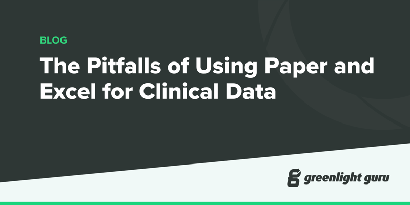 The Pitfalls of Using Paper and Excel for Clinical Data (new)