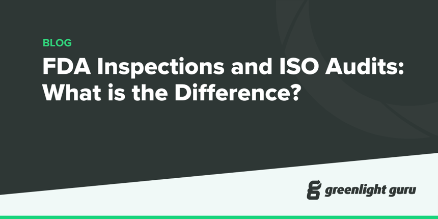 FDA Inspections and ISO Audits What is the Difference