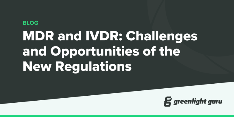 MDR and IVDR Challenges and Opportunities of the New Regulations