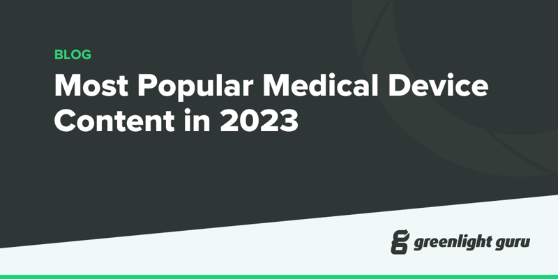 Most Popular Medical Device Content in 2023