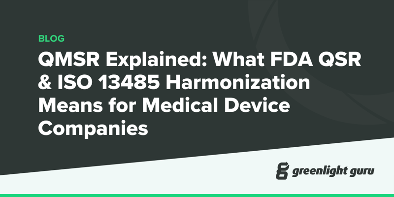 QMSR Explained What FDA QSR & ISO 13485 Harmonization Means for Medical Device Companies-1