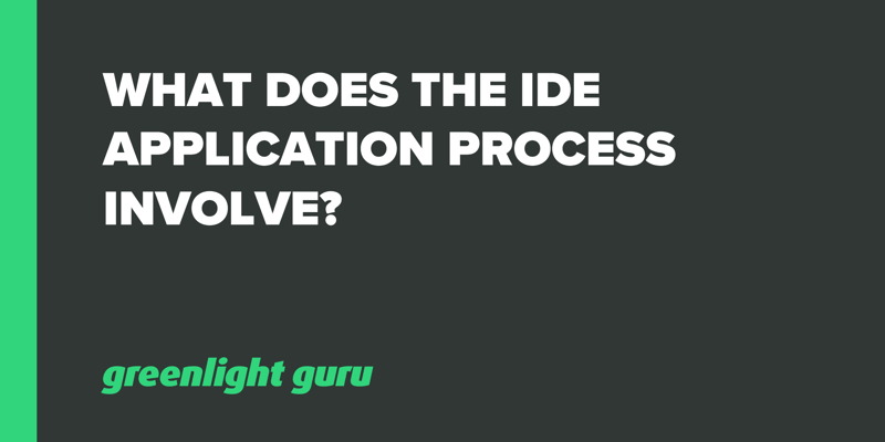 What Does the IDE Application Process Involve_