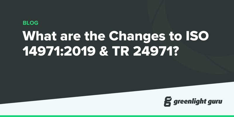 What are the Changes to ISO 14971_2019 & TR 24971