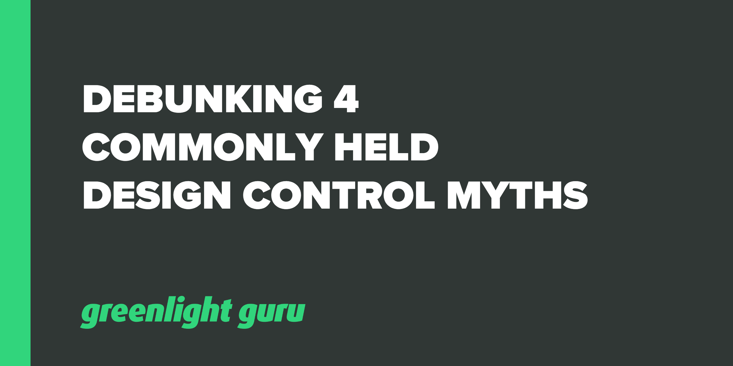 debunking 4 myths