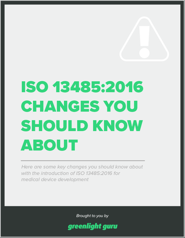 iso 13485 revisions