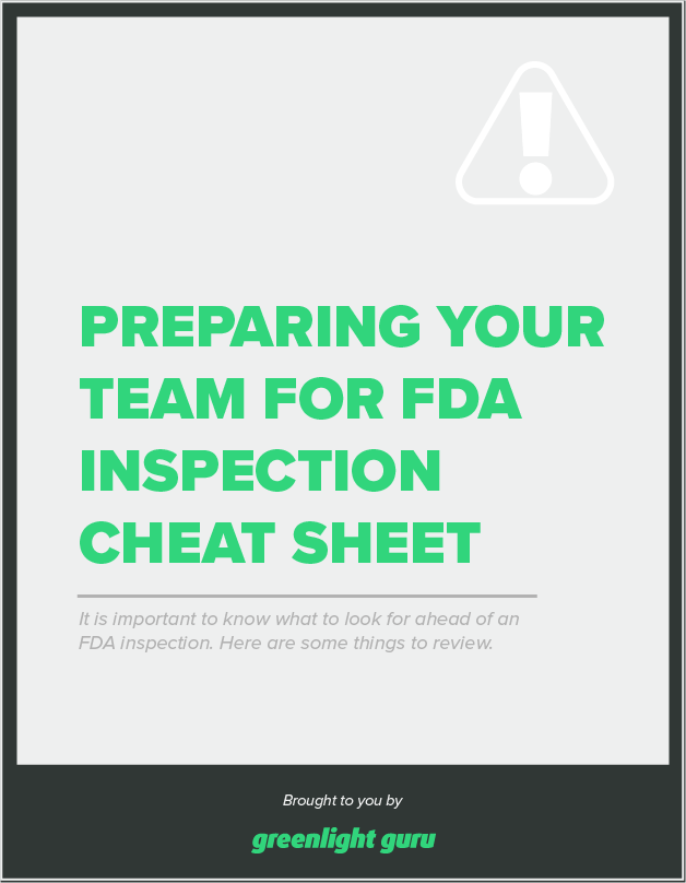 Preparing Your Team For FDA Inspection - Free Download