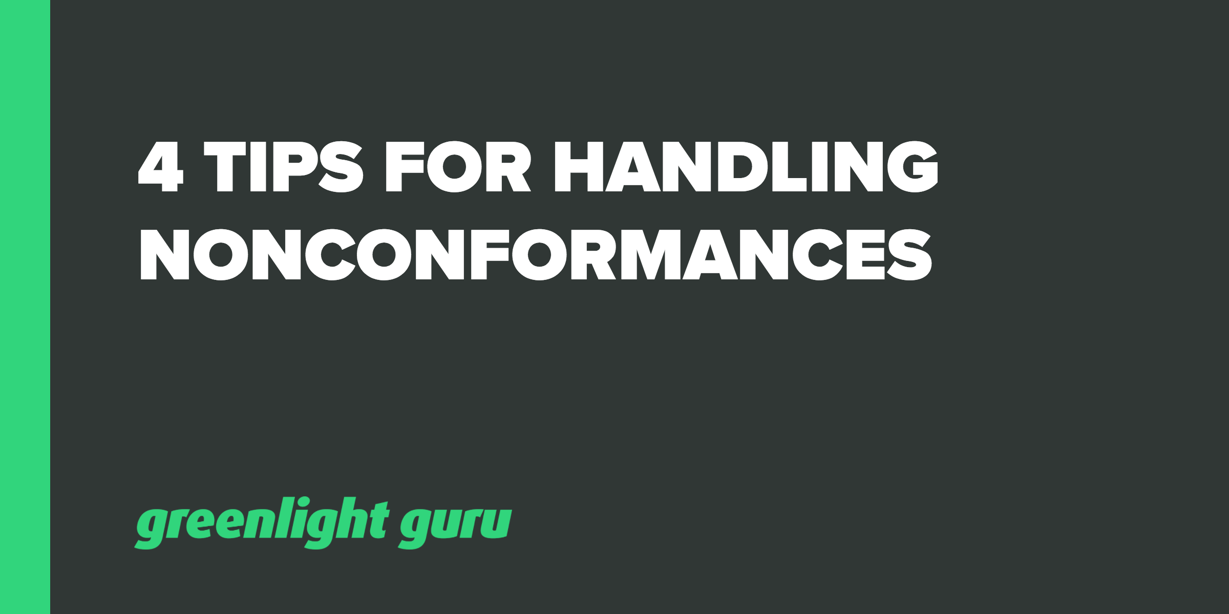 tips-handling-nonconformances